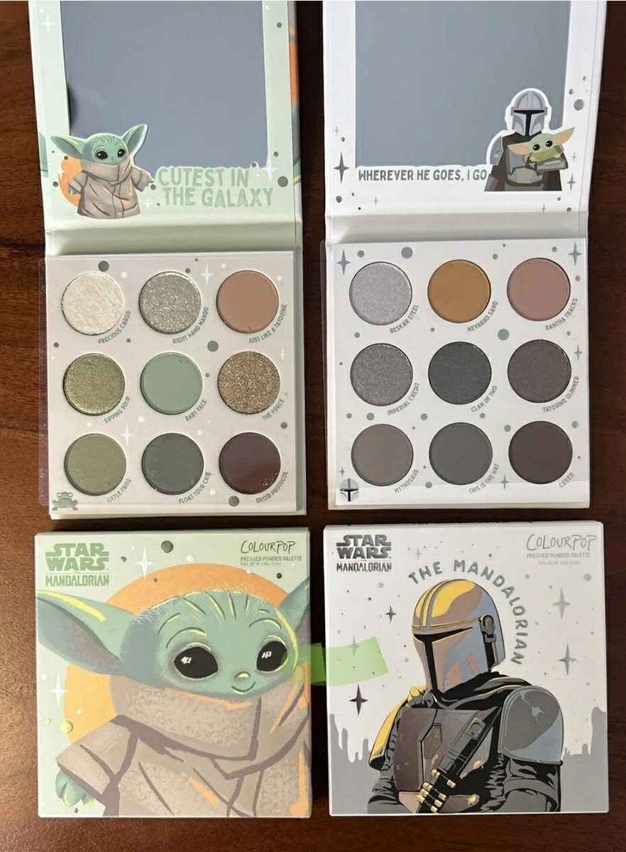 COLOURPOP The Mandalorian & The Child STAR WARS 2 Eyeshadow