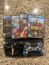 Sony PlayStation 4 Pro 1TB Console - Used in good conditions W/ 4 Games