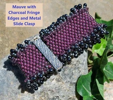 Handwoven Cuff Seed Bead Bracelets YR CHOICE Aztec Boho Sundance Loom Style OOAK