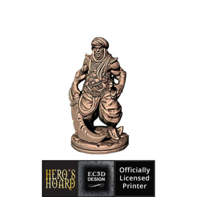 3D gedrucktes Marauder Brute Modell für Fantasy Tabletop RPG Dungeons & Dragons