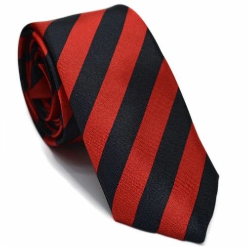 Men's Pattern Slim Tie Casual Formal Thin Narrow Skinny Polyester Ties Necktie - Picture 21 of 45