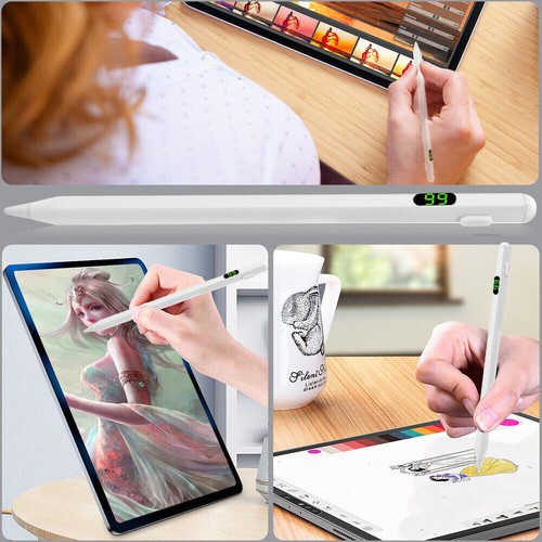 Für Apple Pencil 2. Generation Stylus Stift Pen für Apple iPad Pro/Air 2018-2024 - Afbeelding 10 van 12