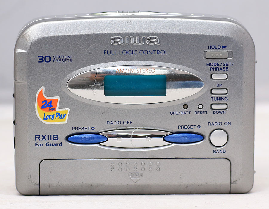 Old School Excellent Aiwa HS-RX118 Portable Cassette Player Walkman | eBay
