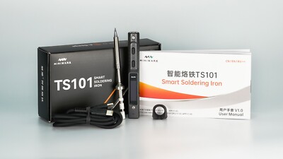 Miniware TS101 Smart Soldering Iron With I tips 65 W Fast Charging Type C