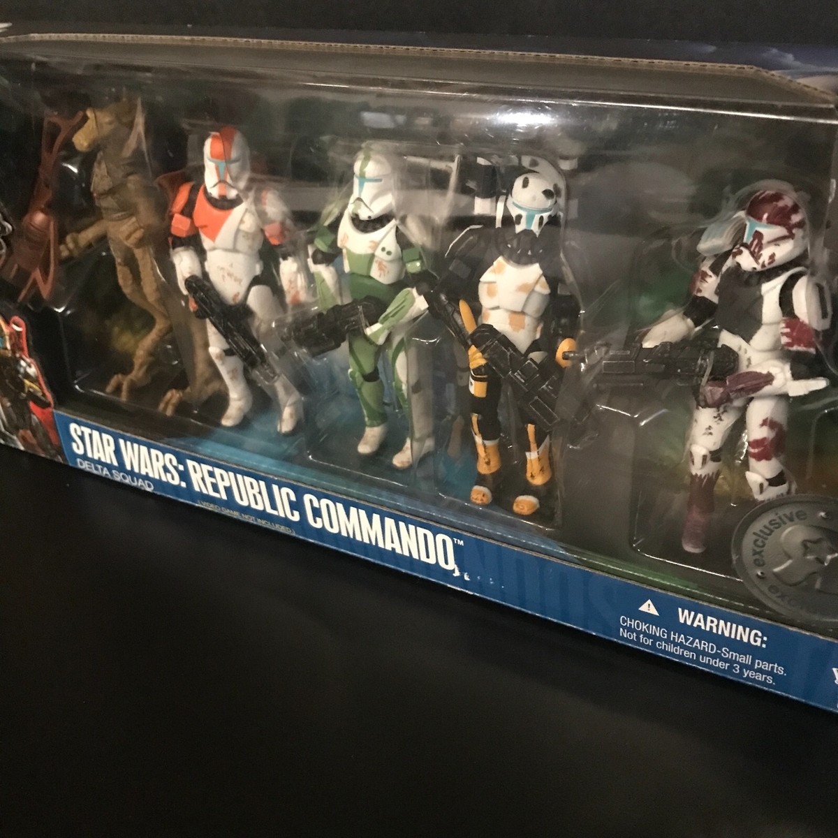 特撮 STAR WARS REPUBLIC COMMANDO DELTA SQUAD Star Wars Republic Commando Delta Squad Clone Wars ToysRus