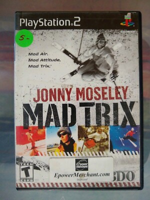 Jonny Moseley Mad Trix (Sony PlayStation 2, 2001) COMPLETE! PS2