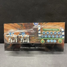 Hofbrau Mein Munchen Beer Horse Wagon Triplex