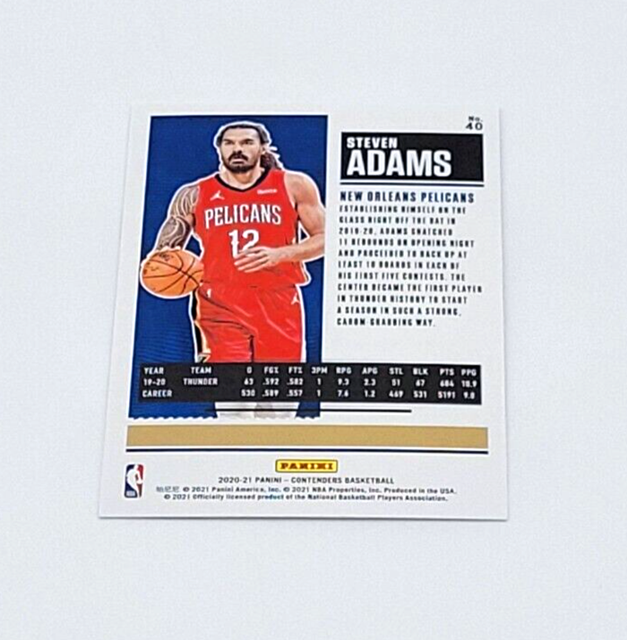 steven adams jersey pelicans