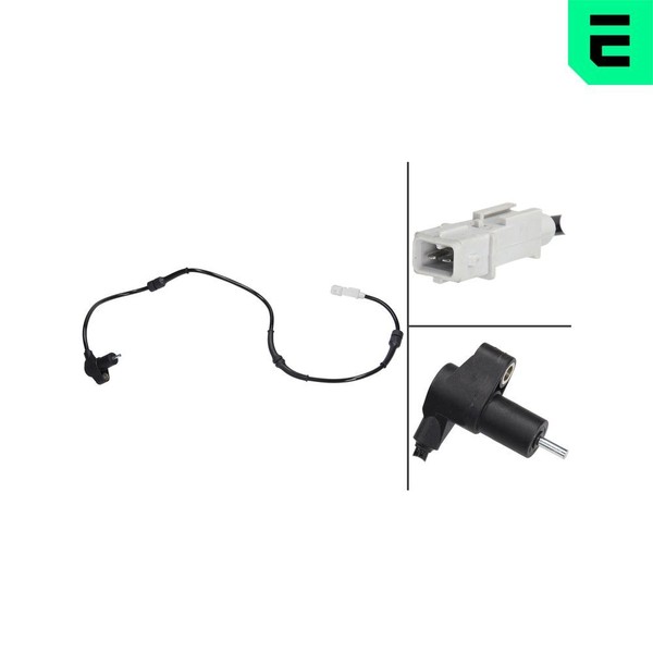 Optimal Sensor DrehzahlfüHler Hinten Passend FüR Peugeot 406 8B Brandneu-image