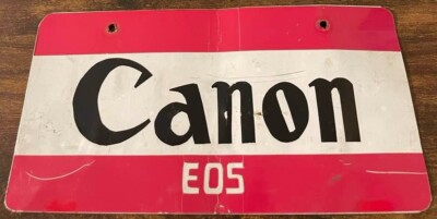 Canon EOS Camera Booster License Plate Rebel M200 R5 R100 R 1300D