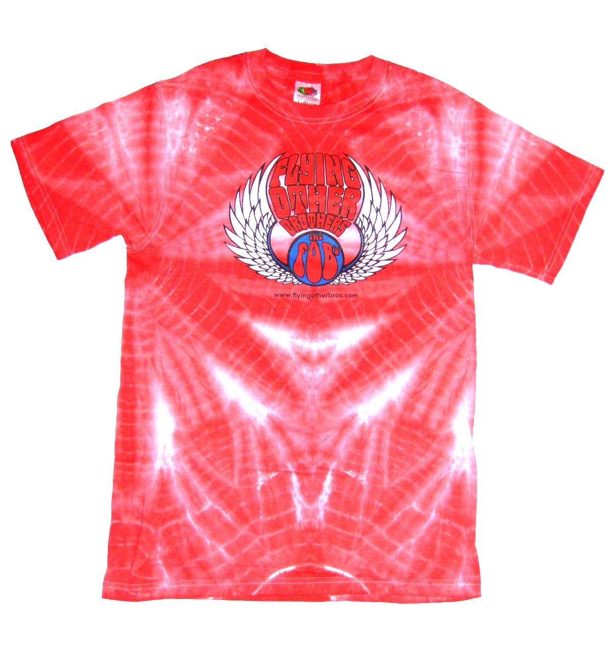 ALTRA Flying Other Brothers T SHIRT Uomo Taglia Small Rosso Tie Dye GE Smith SNL Moonalice