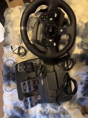 Logitech G920 Racing Wheel & Pedals Force Feedback On-Wheel Controls Wired