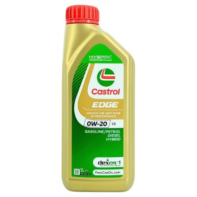 Castrol Edge 0W-20 C5 / 4x 1 Liter Flasche Motorenöl ACEA API ILSAC
