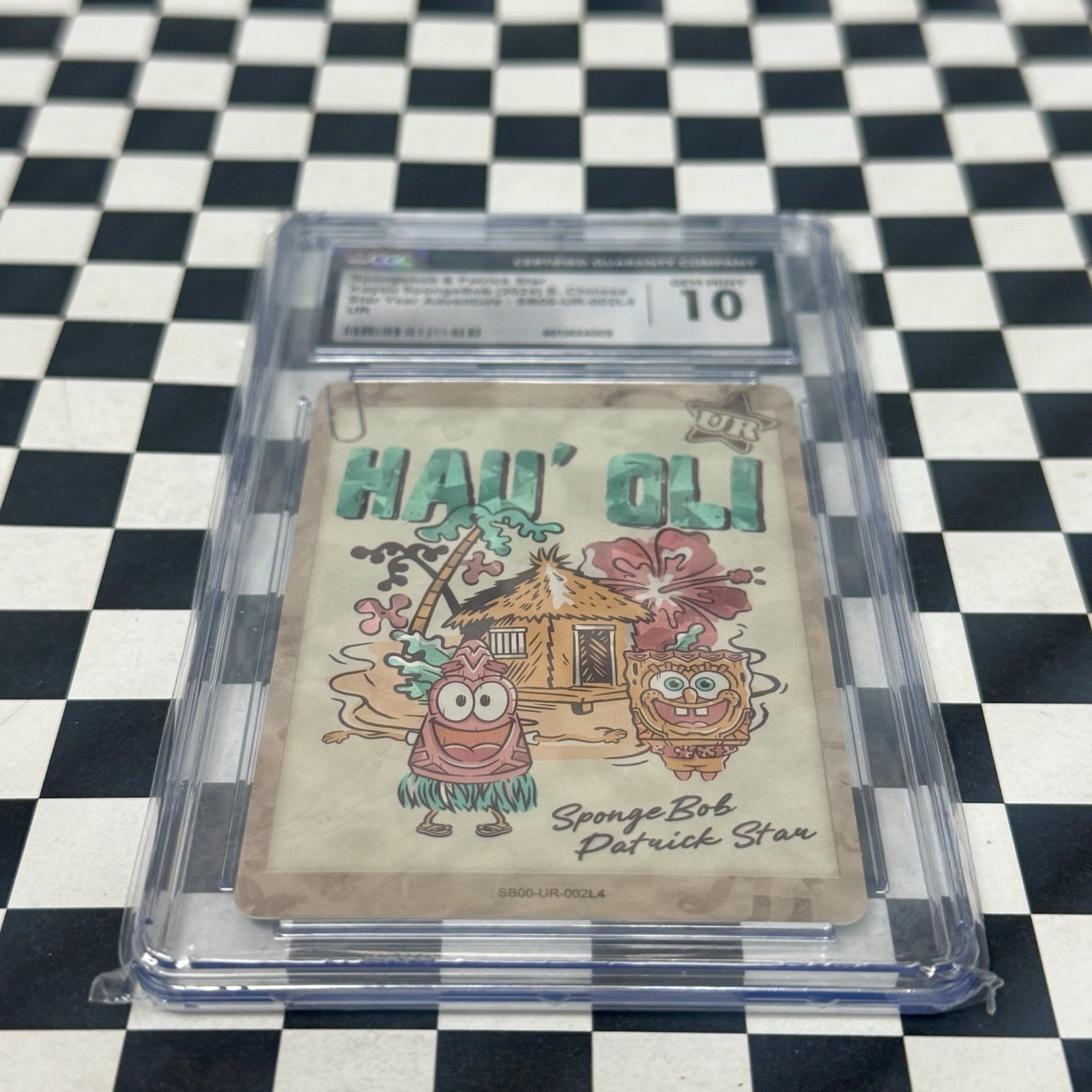 SPONGEBOB (KAYOU) 2024 MR. KRABS SB00-UR-002L4 ULTRA RARE Graded CGC 10 GEM Mint view 3