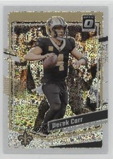 2023 Panini Donruss Optic White Sparkle Prizm Derek Carr #134 15bk