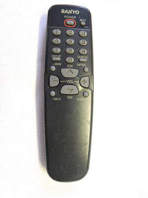 Sanyo TV Remote Control FXFJ for 8VM1306 8VM1906 AVM1306 AVM1307  B9 (5D)