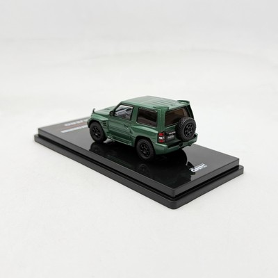 INNO64 1:64 Mitsubishi Pajero Evolution Green | eBay