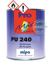 MIPA 2K Lack im RAL Wunschfarbton GLÄNZEND 1kg Dose (ohne Härter / Verdünnung)