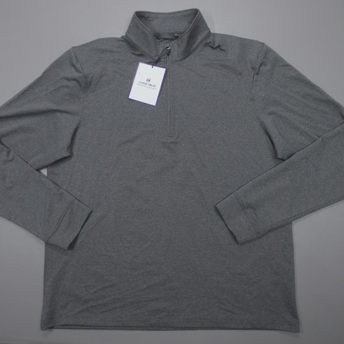 Linksoul All Day Performance 1/4 cremallera gris para hombre talla XL - Imagen 2 de 6