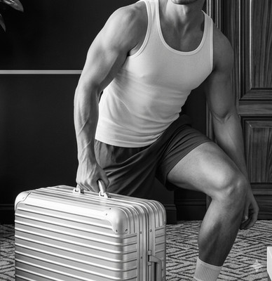 Checked bag, Suitcase all Aluminum Alloy