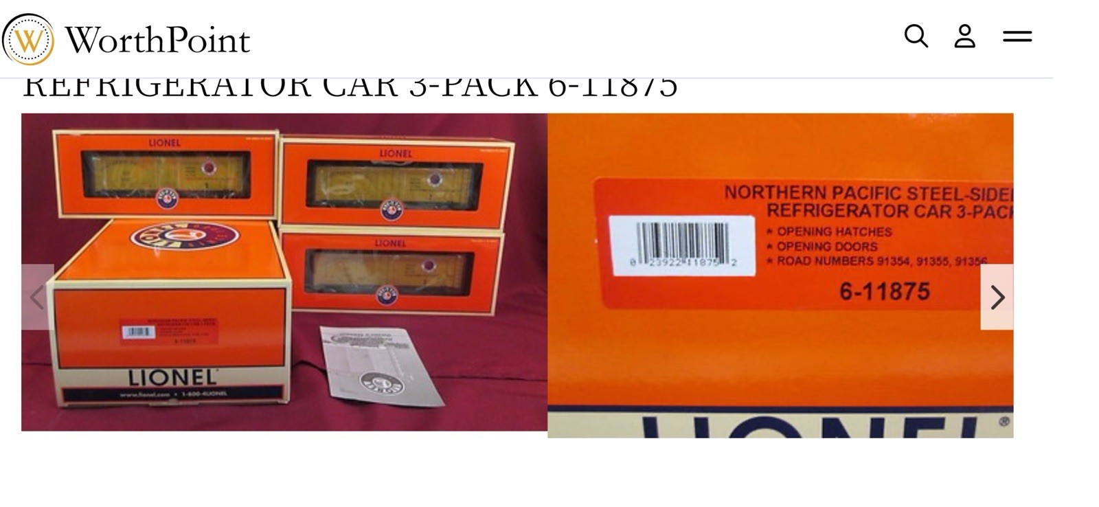 Click here to see eBay Auction