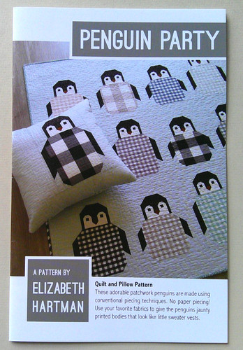 Penguin Party Elizabeth Hartman quilt pattern *A23