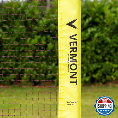 Vermont Procourt Mini Replacement Net Tennis Badminton Combi Net Net Only 10Ft