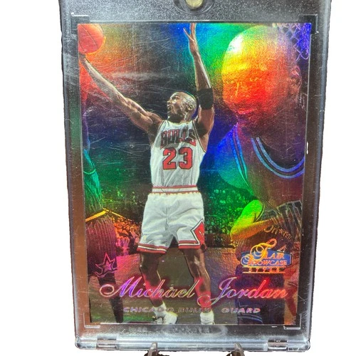 1997-98 Flair Showcase - Michael Jordan #1 Row 2