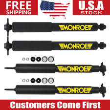 Monroe Front Rear Shocks Absorbers Set Of 4 Kit For Jeep Wrangler Tj 1997-2006 T