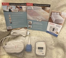 Sunbeam Heated Mattress Pad Dual Zone L85KR  L85KB Wireless RmteCntrl TWIN SZ 