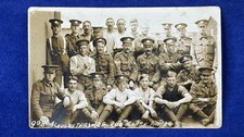 WW1 Gloucestershire Regiment Camp Photo Postcard Mere Wiltshire c1914