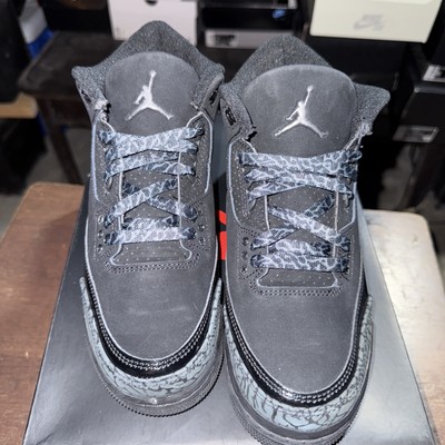 Jordan 3 Retro Black Cat (2025) Size 6 y ,GS DM0967-001, PS&TD NEW