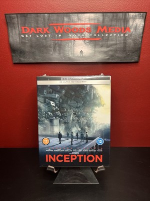 Inception Ultimate Collectors Steelbook (4K UHD+Bly-ray+Extras)  Sealed **MINT**