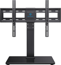 Universal Swivel TV Stand Base, Table Top TV Stand for 37-75 Inch LCD LED Tvs, H