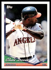Chili Davis 1994 Topps #265 Angels MLB READ FREE SHIPPING AutographDen