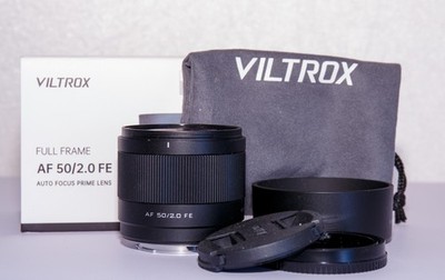 Viltrox AF 50mm f 2.0 FE für Sony E-Mount   Wie neu + OVP