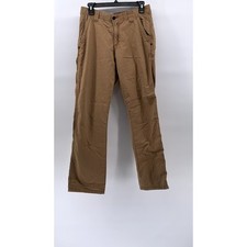 WRANGLER Men's Tan Denim Tech Straight-Leg Outdoor Pants SZ 30X30
