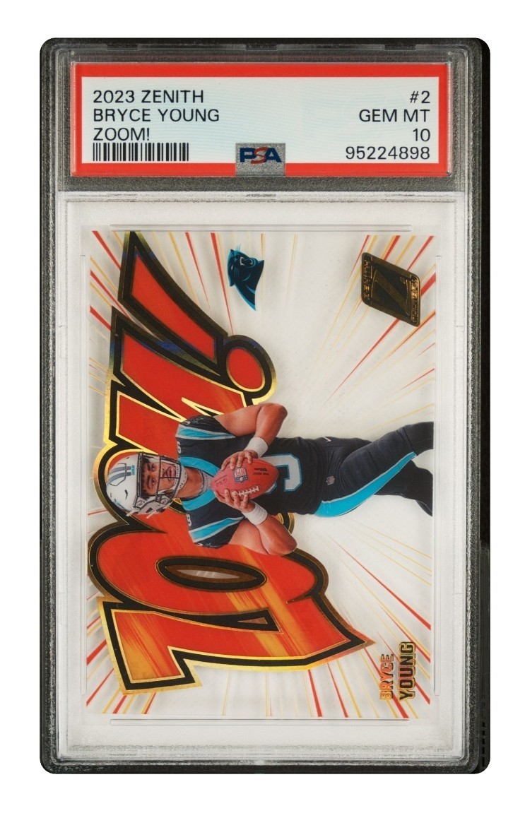 Bryce Young Panini Zenith Zoom! #2 Base
