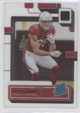 2022 Panini Clearly Donruss Rated Rookie Gold Trey McBride #87 5cb