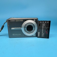 Casio Exilim EX-S500 5.0MP Digital Camera, Silver - Tested