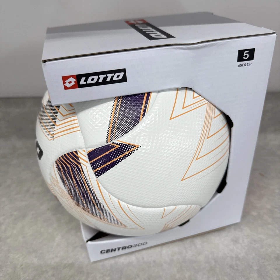 Pelota de fútbol Lotto Centro 300 termo-unida agarre de PU entrenamiento talla 5 duradera NUEVO Foto 4 de 4