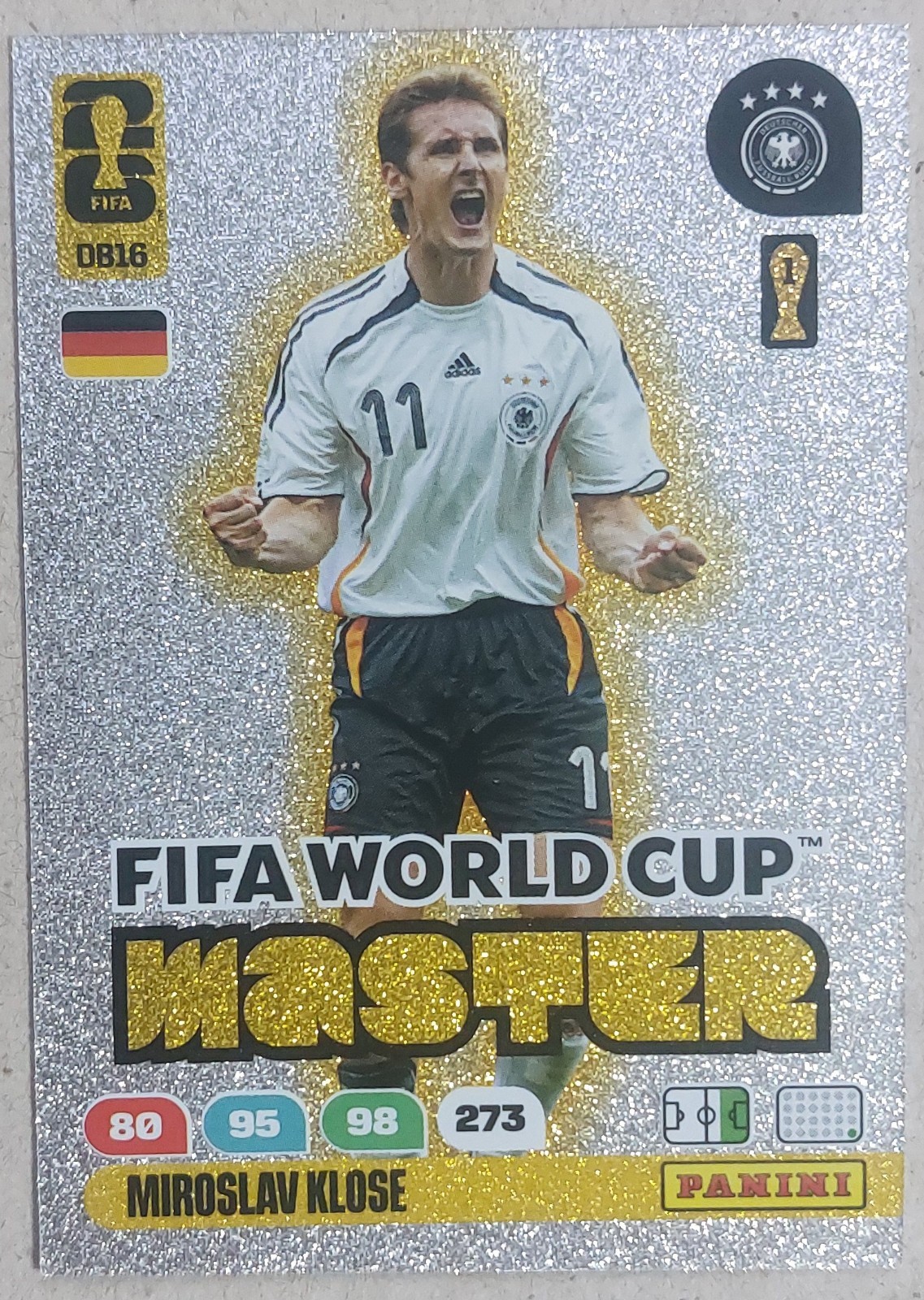 Panini 2026 Adrenalyn XL FIFA World Cup Master Miroslav Klose Germany DB16
