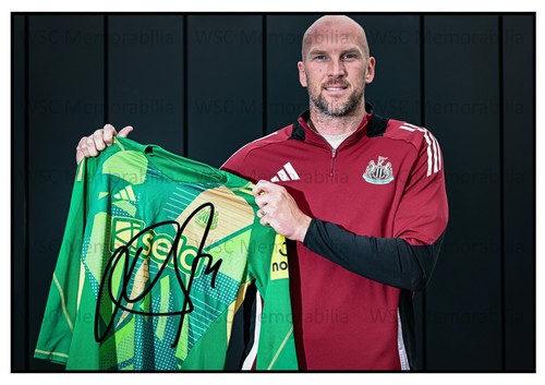 12007. John Ruddy Signed Pictures (A4 Prints) Newcastle Birmingham Norwich etc.