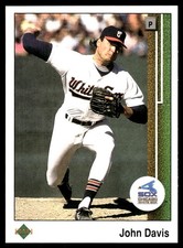 John Davis 1989 Upper Deck #548 White Sox MLB READ FREE SHIPPING AutographDen