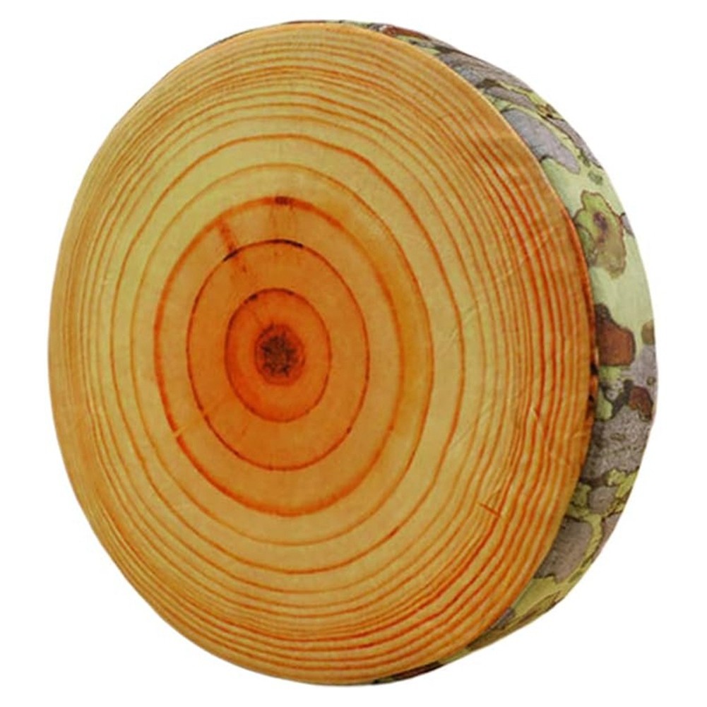 Divertido y  CojíN de Troncos de Madera, CojíN Suave para Sofá, Sala d2622