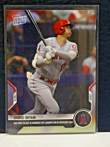 Shohei Ohtani 2021 Topps Now -  #412 /1698