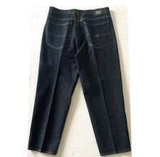VTG Marithe Francois Girbaud Blue Brand X Authentic Baggy Jeans Y2K 40x31 FLAW