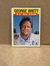 George Brett AUTO /27 1986 AL ALL-STARS #714 - 2025 Topps Archives