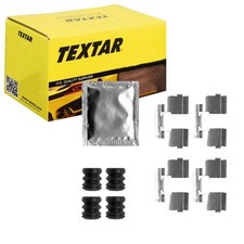 TEXTAR MONTAGESATZ BREMSBELÄGE VORDERACHSE für DACIA LOGAN SANDERO RENAULT
