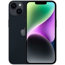 APPLE iPhone 14 256 Go Noir Minuit Reconditionné Très bon état